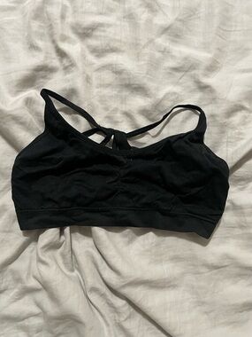 3/$10 Everyday Black Wireless Bralette with Strappy Back